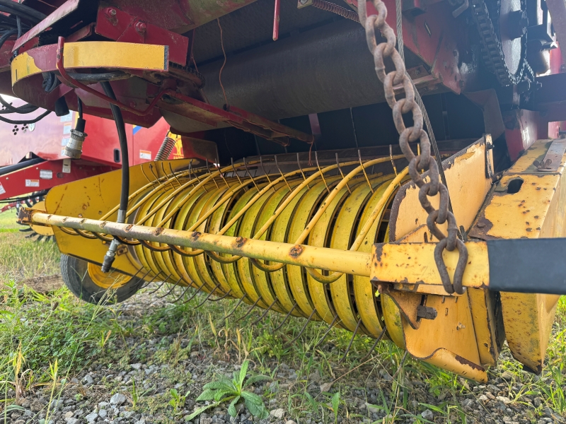 2008 New Holland BR7050 round baler at Baker and Sons Equipment in Ohio