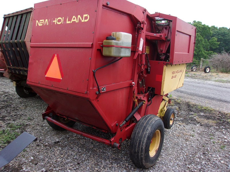 1986 new holland 848 round baler for sale at baker & sons equipment in ohio