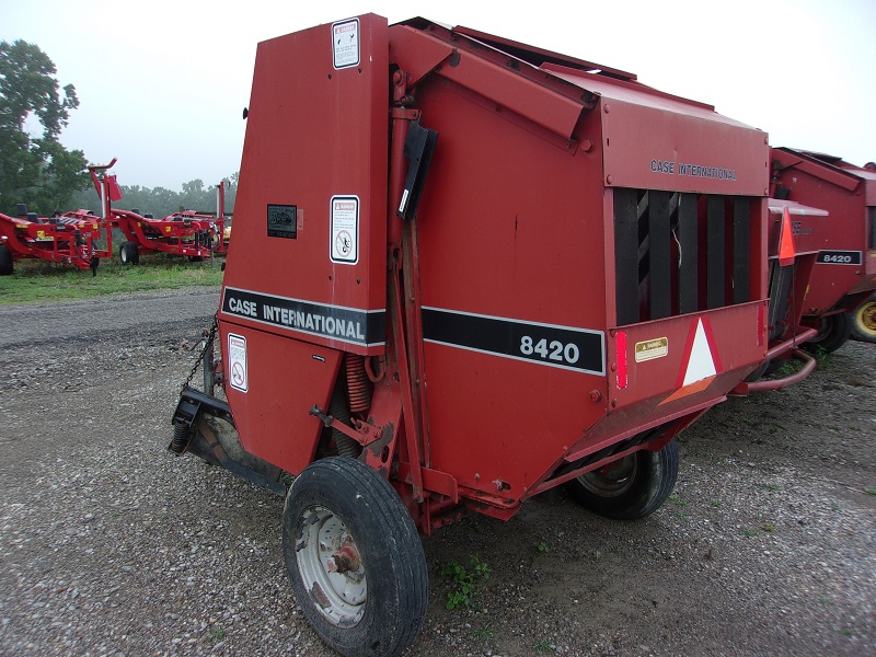 1994 case ih 8420 round baler for sale at baker and sons co.
