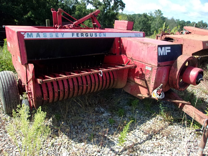 used massey ferguson 124 square baler at baker & sons in ohio