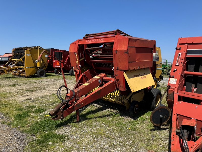 1987 new holland 848 round baler for sale at baker and sons in ohio
