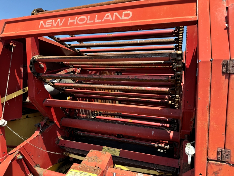 1987 new holland 848 round baler for sale at baker and sons in ohio
