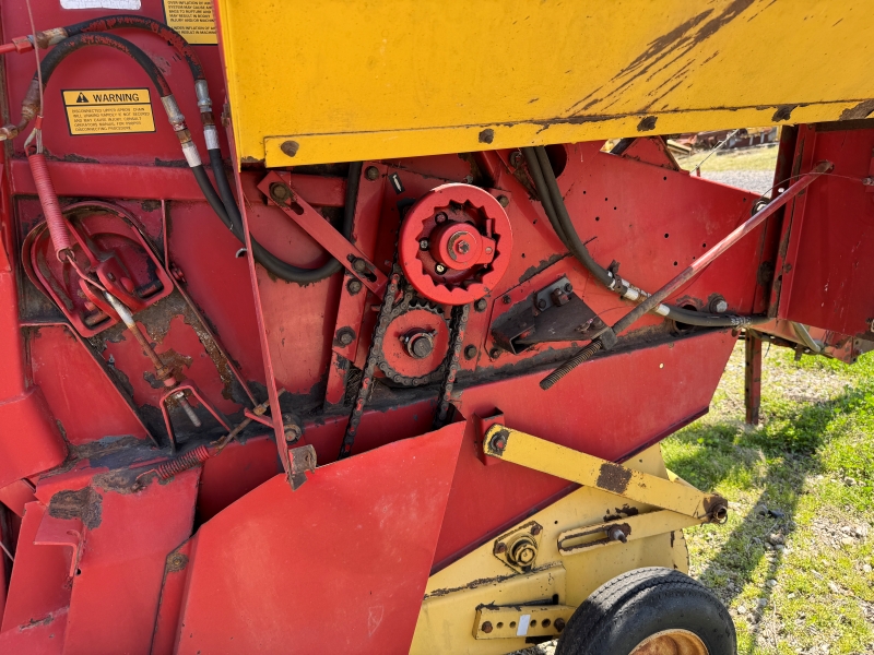 1987 new holland 848 round baler for sale at baker and sons in ohio