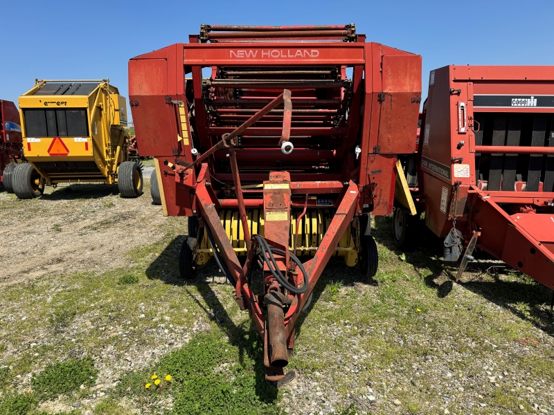 1987 new holland 848 round baler for sale at baker and sons in ohio