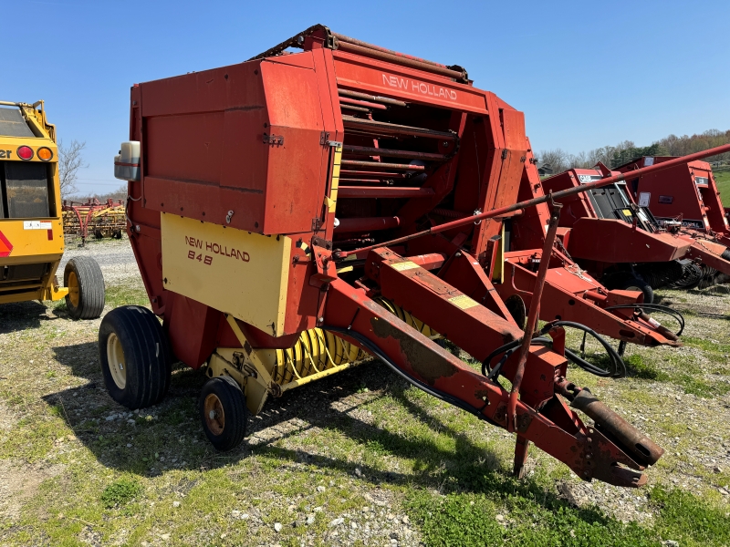 1987 new holland 848 round baler for sale at baker and sons in ohio