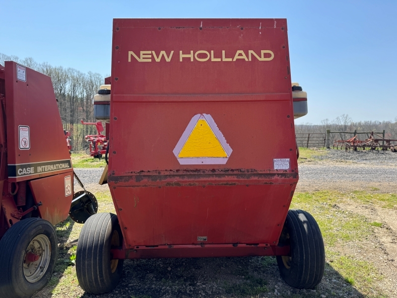 1987 new holland 848 round baler for sale at baker and sons in ohio