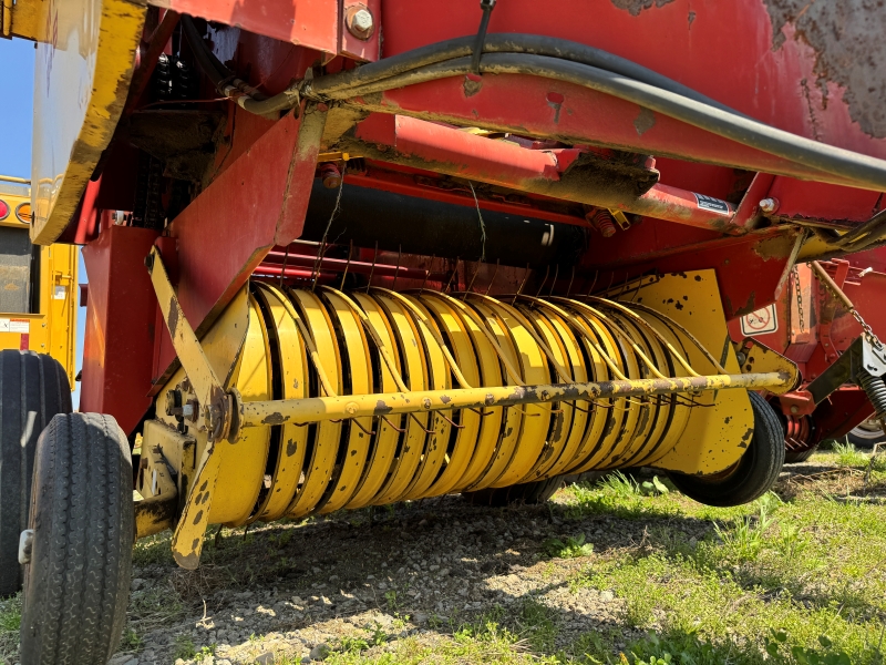 1987 new holland 848 round baler for sale at baker and sons in ohio