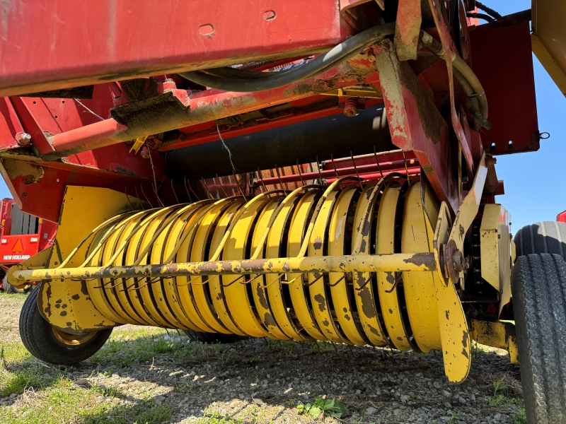 1987 new holland 848 round baler for sale at baker and sons in ohio