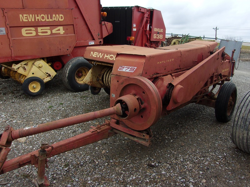 used new holland 275 square baler for sale at baker and sons in ohio