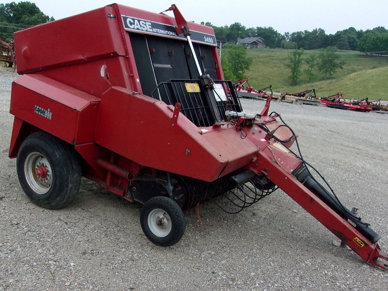 1987 Case IH 3450 round baler for sale at baker and ssons in ohio