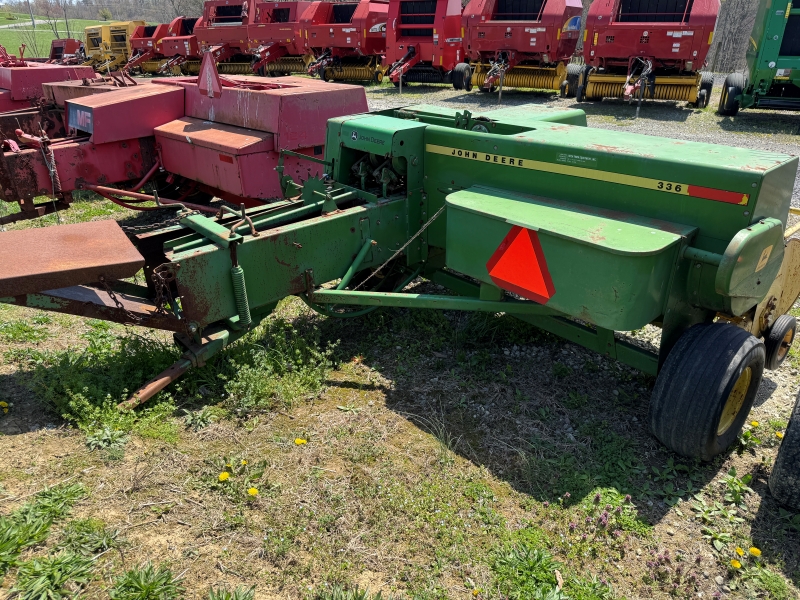 Used John Deere 336 square baler for sale at baker & sons in ohio