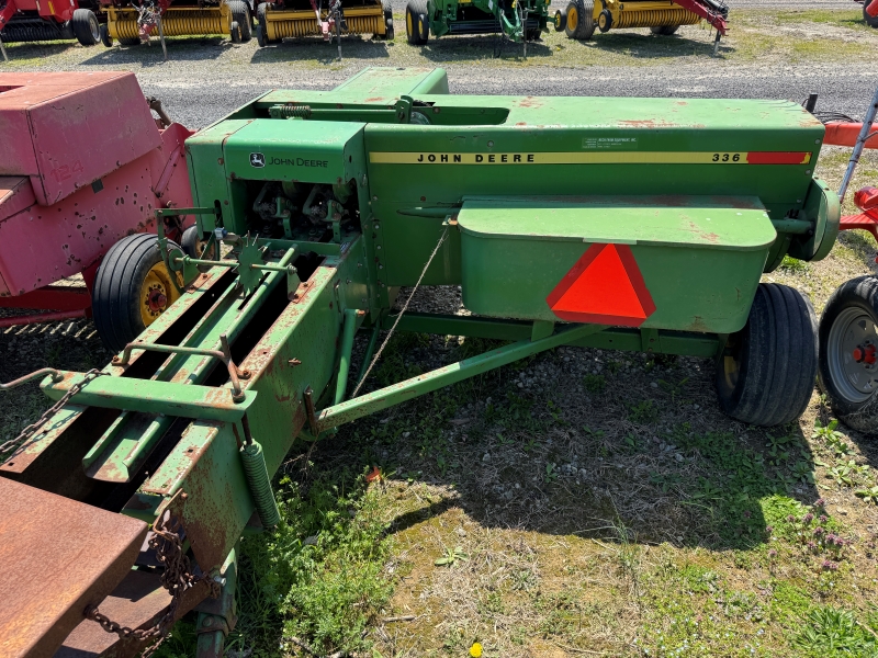 Used John Deere 336 square baler for sale at baker & sons in ohio