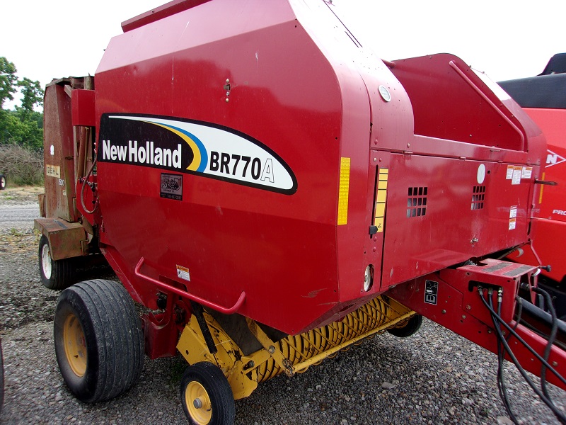 2006 new holland br770a round baler for sale at baker & sons in ohio