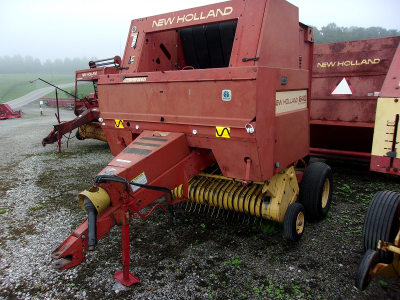 1995 New Holland 640 round baler for sale at Baker and Sons Equipment in Ohio