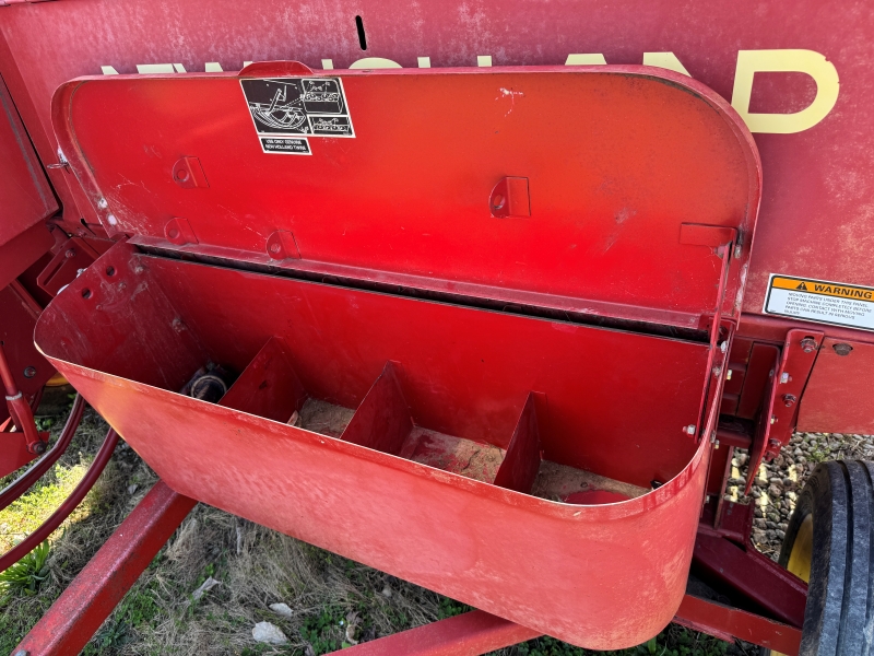 1997 New Holland 565 square baler at Baker & Sons Equipment in Ohio