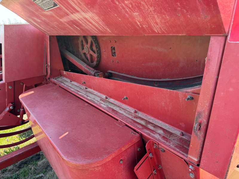 1997 New Holland 565 square baler at Baker & Sons Equipment in Ohio