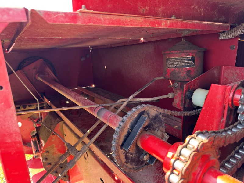1997 New Holland 565 square baler at Baker & Sons Equipment in Ohio