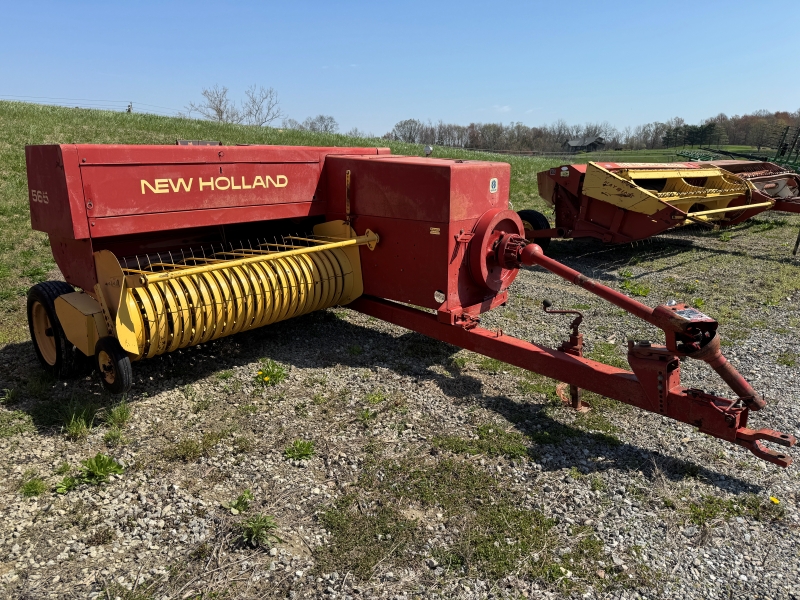1997 New Holland 565 square baler at Baker & Sons Equipment in Ohio