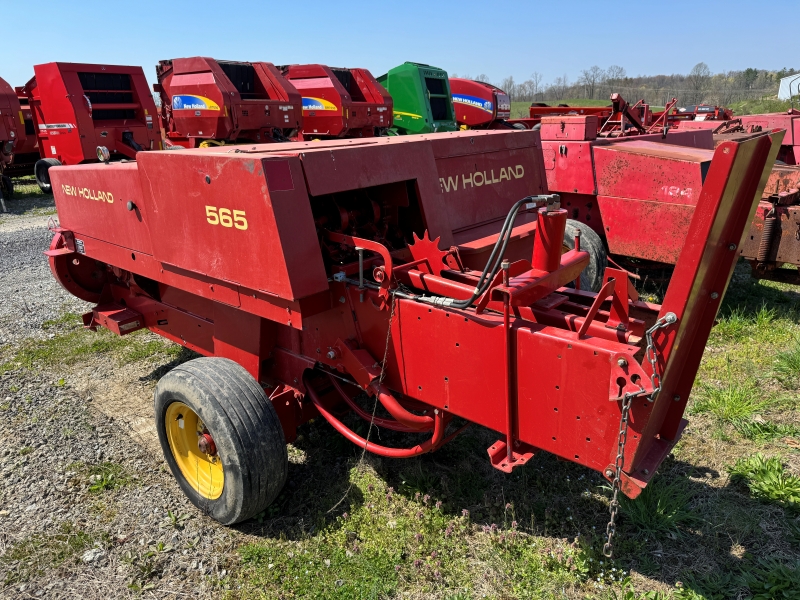 1997 New Holland 565 square baler at Baker & Sons Equipment in Ohio