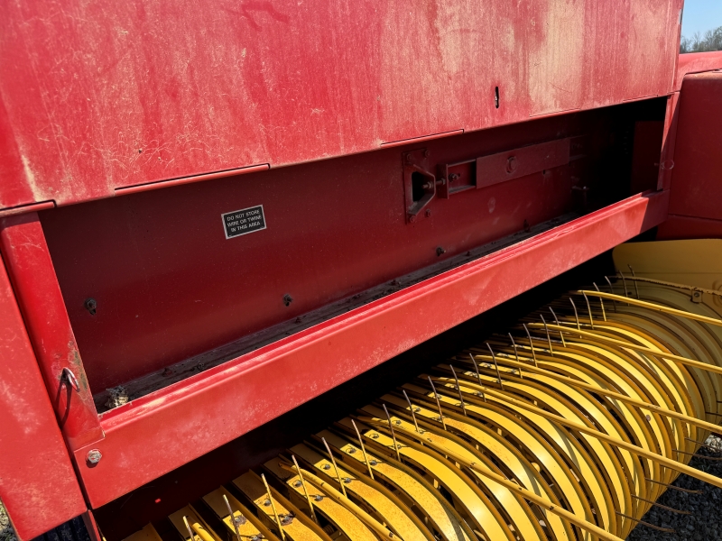 1997 New Holland 565 square baler at Baker & Sons Equipment in Ohio