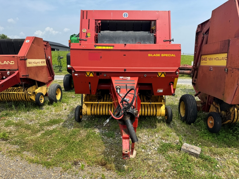 2001 New Holland 648 round baler for sale at Baker and Sons Equipment in Ohio