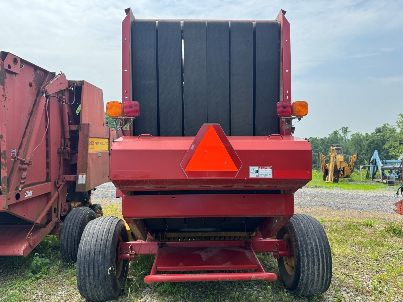 2001 New Holland 648 round baler for sale at Baker and Sons Equipment in Ohio
