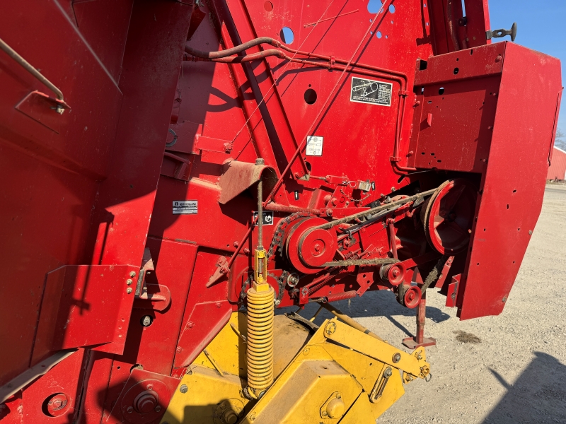 1997 New Holland 644 round baler at Baker & Sons Equipment in Ohio