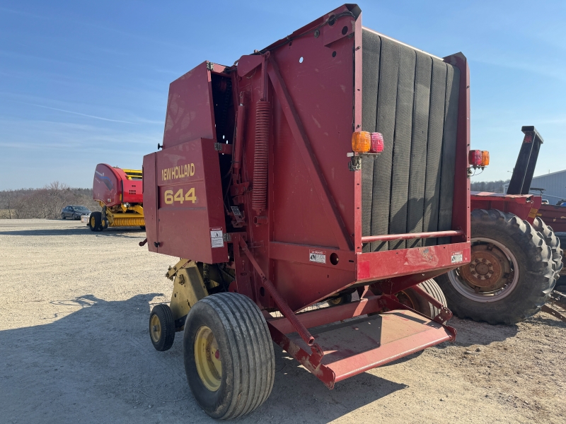 1997 New Holland 644 round baler at Baker & Sons Equipment in Ohio