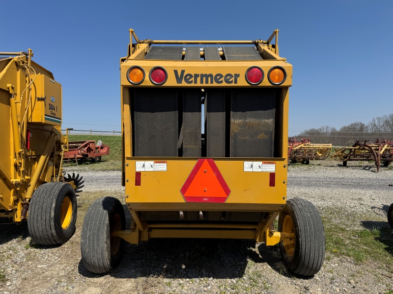 Used Vermeer 504L round baler in stock at Baker and Sons in Ohio
