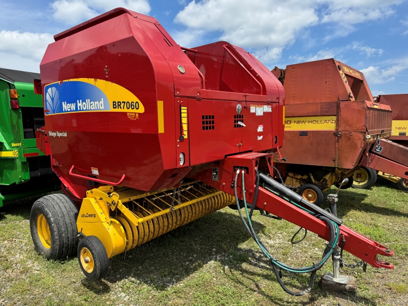 2012 New Holland BR7060 round baler at Baker and Sons Equipment in Ohio