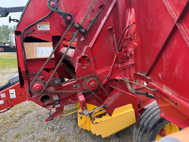 2012 New Holland RB450U round baler at Baker and Sons Equipment in Ohio