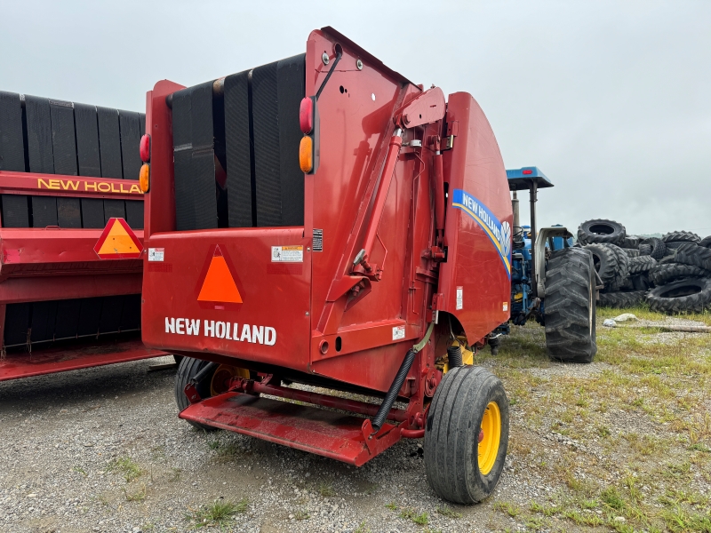 2012 New Holland RB450U round baler at Baker and Sons Equipment in Ohio