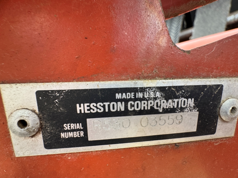 1994 Hesston 530 round baler at Baker & Sons Equipment in Ohio