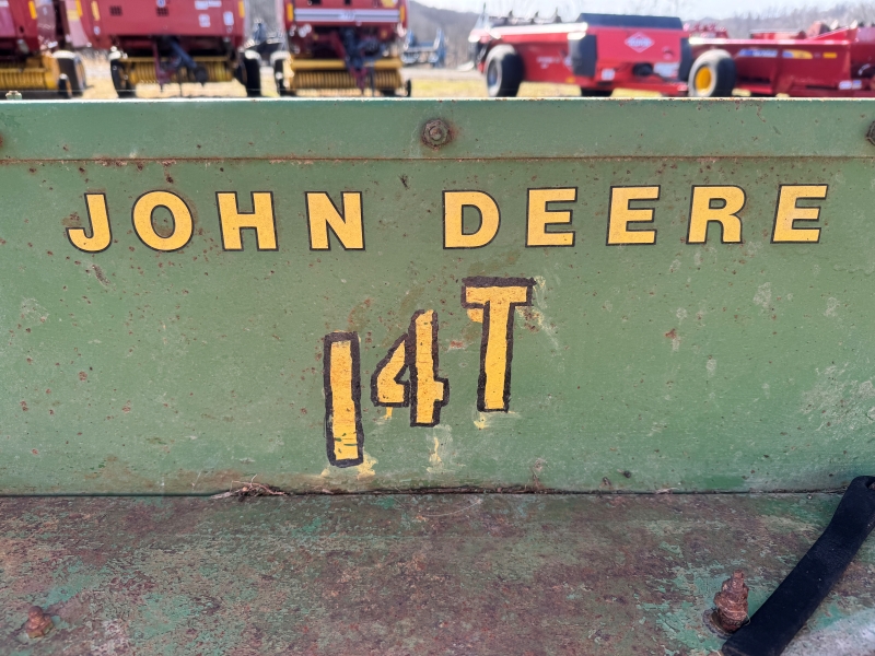1960 John Deere 14T square baler for sale at baker & sons in ohio