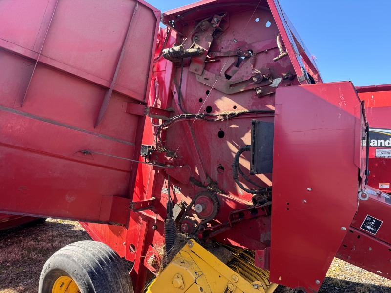 2002 New Holland 648 round baler for sale at Baker & Sons Equipment in Ohio