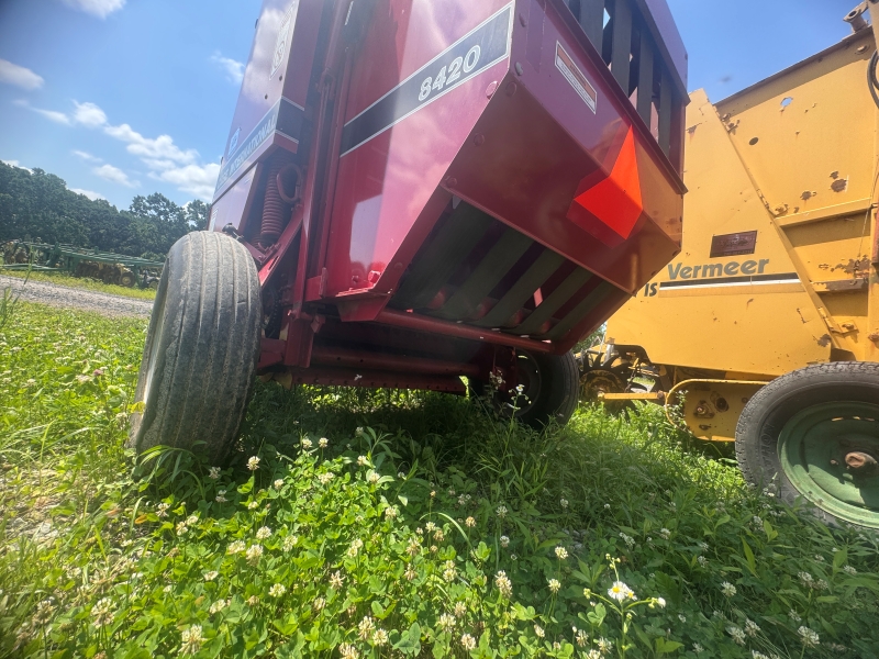 1995 Case IH 8420 round baler at Baker & Sons Equipment in Ohio