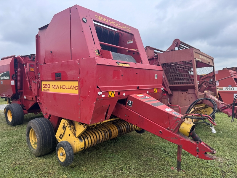 1995 New Holland 650 round baler at Baker & Sons Equipment in Ohio