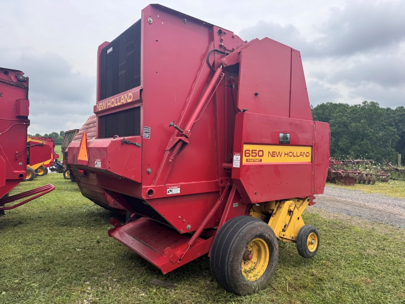 1995 New Holland 650 round baler at Baker & Sons Equipment in Ohio