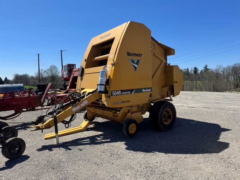 2022 Vermeer 504R round baler for sale at Baker & Sons Equipment in Ohio