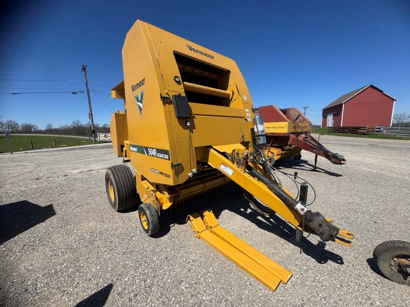 2022 Vermeer 504R round baler for sale at Baker & Sons Equipment in Ohio