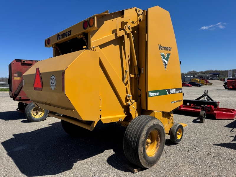 2022 Vermeer 504R round baler for sale at Baker & Sons Equipment in Ohio