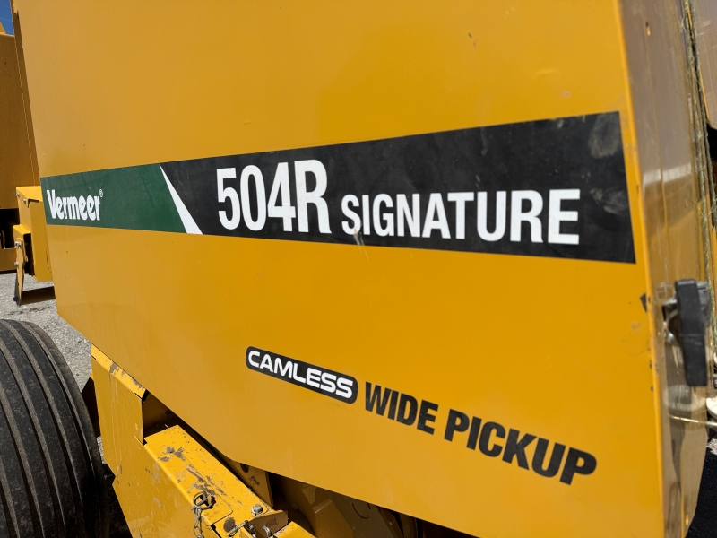 2022 Vermeer 504R round baler for sale at Baker & Sons Equipment in Ohio