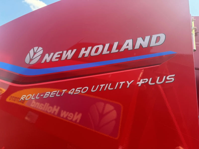 2023 New Holland RB450U Plus round baler at Baker and Sons Equipment in Ohio