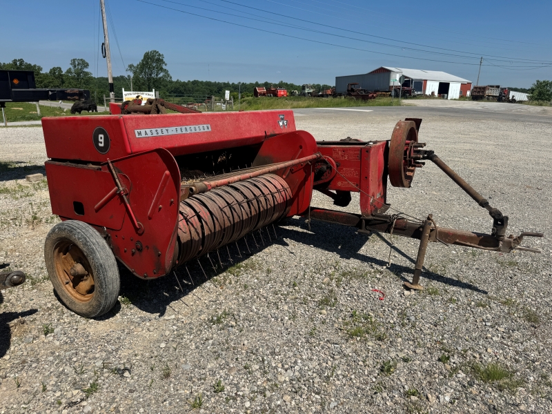 1967 Massey Ferguson 9 square baler at Baker & Sons Equipment in Ohio