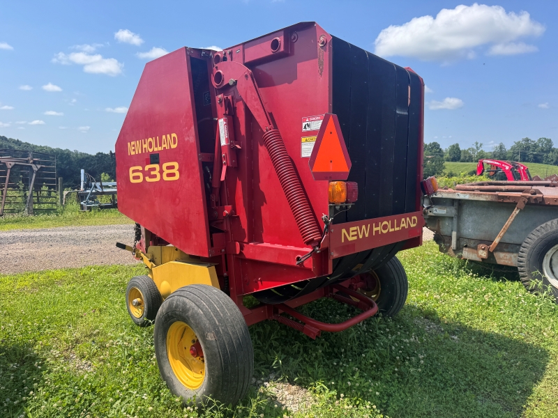 2000 New Holland 638 round baler at Baker & Sons Equipment in Ohio