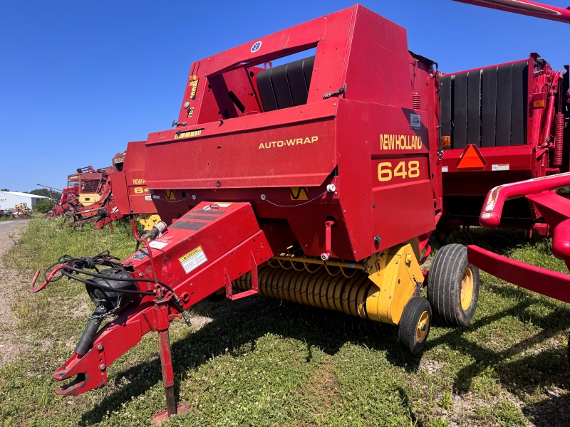 1999 New Holland 648 round baler at Baker & Sons Equipment in Ohio