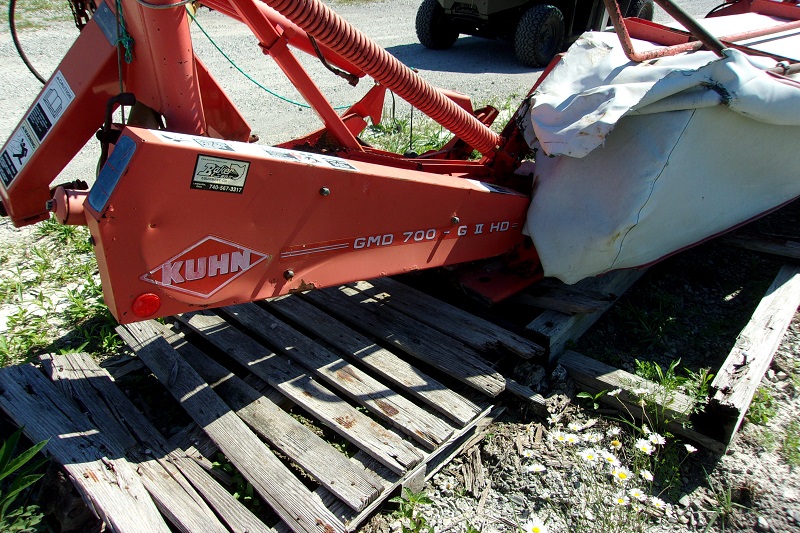 2007 kuhn gmd700gii disc mower at baker and sons in ohio