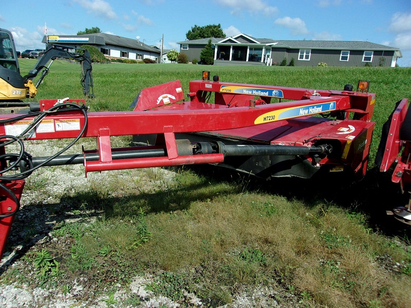 2012 New Holland H7230 disc mower conditioner for sale at Baker & Sons Equipment in Ohio