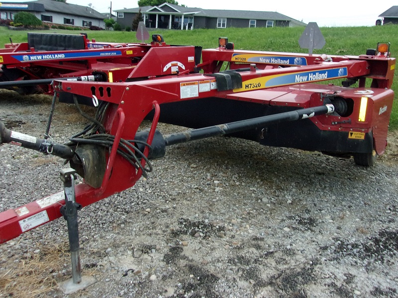 2014 new holland h7320 discbine for sale at baker & sons equipment in ohio