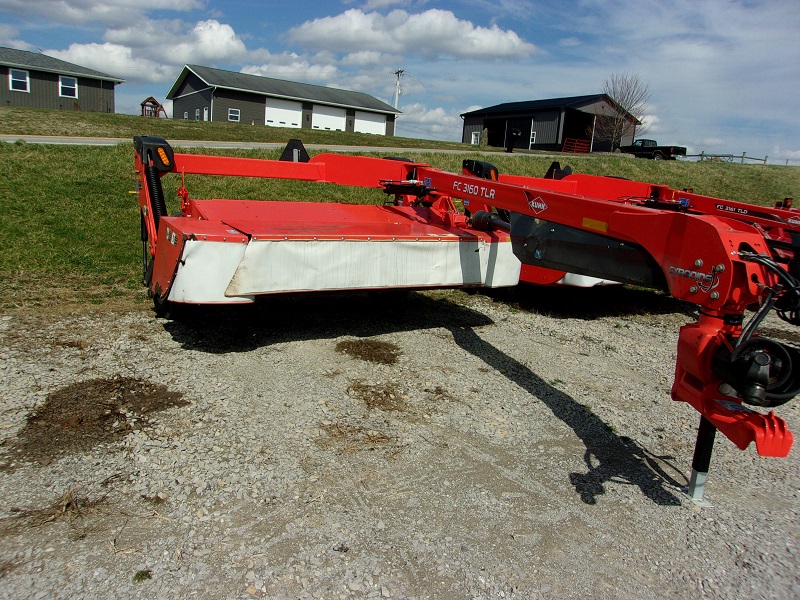 2016 kuhn fc3160tlr disc mower conditioner for sale at baker & sons in ohio